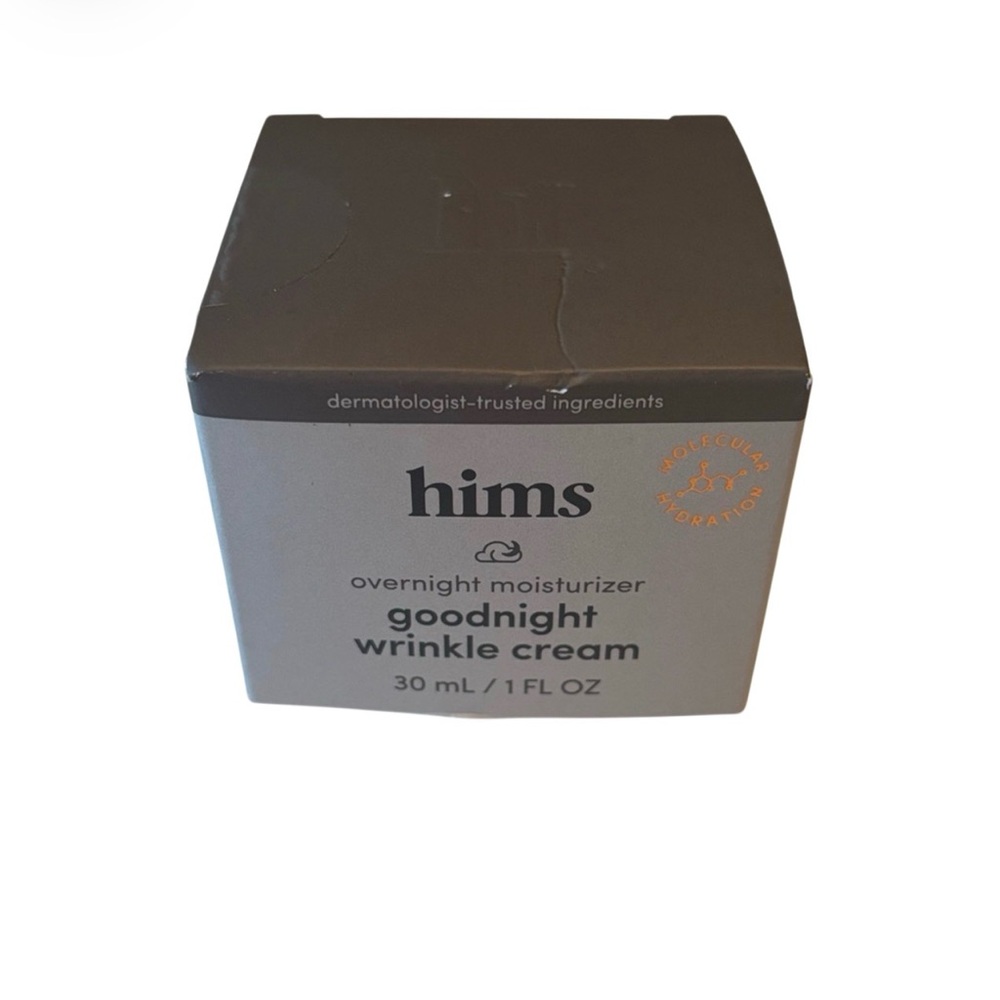 Hims | Overnight Moisturizer Goodnight Wrinkle Cream For Him Vegan Smooths NWT 1